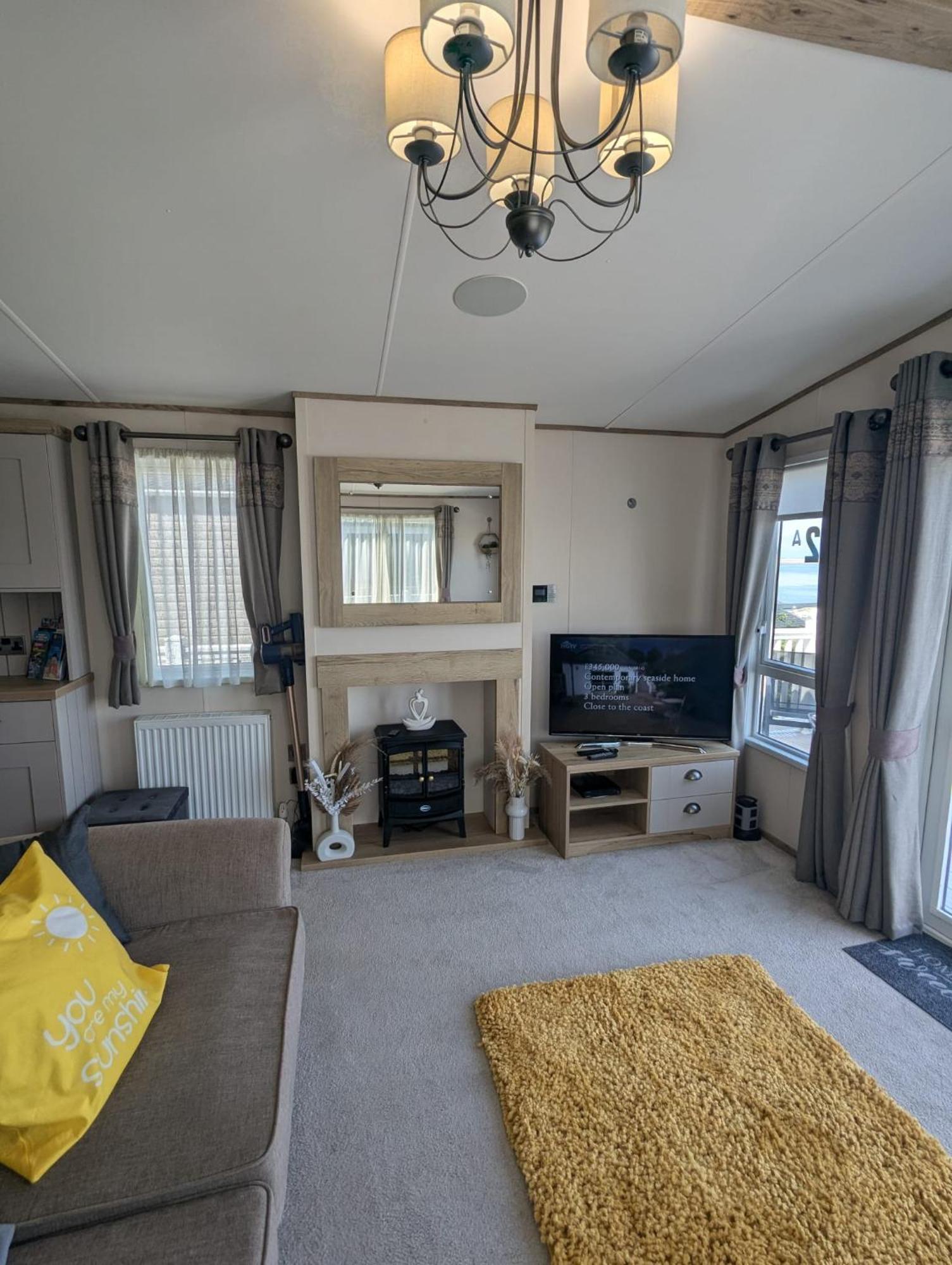 Stunning Caravan With Panoramic Views Weymouth Littlesea Haven Wyke Regis Exteriér fotografie
